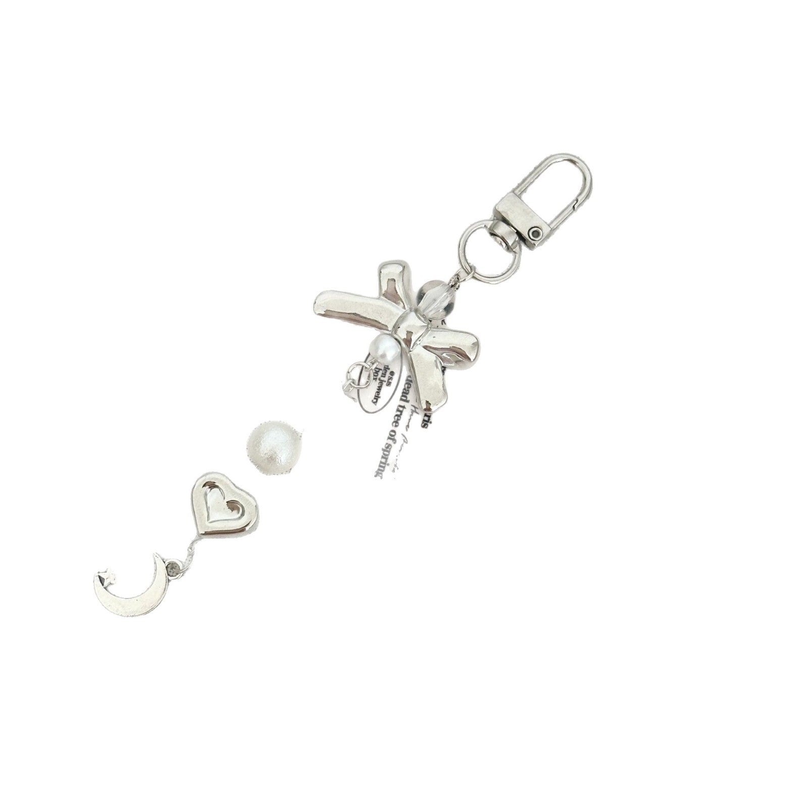 Wholesale Star Moon Bow Keychains