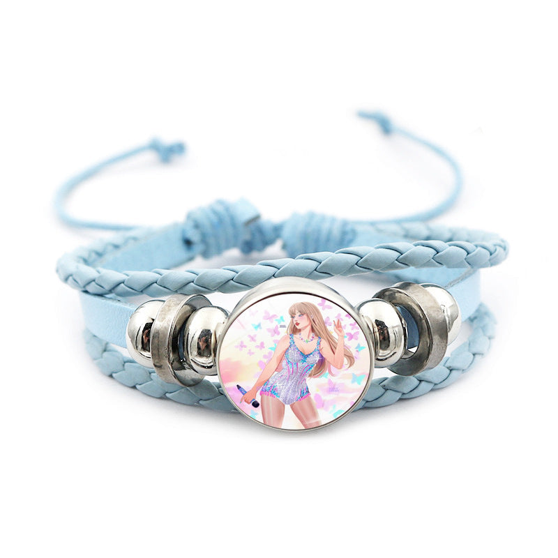 Wholesale Music Star Jewelry Pink Bracelet ACC-BT-JiaYun005