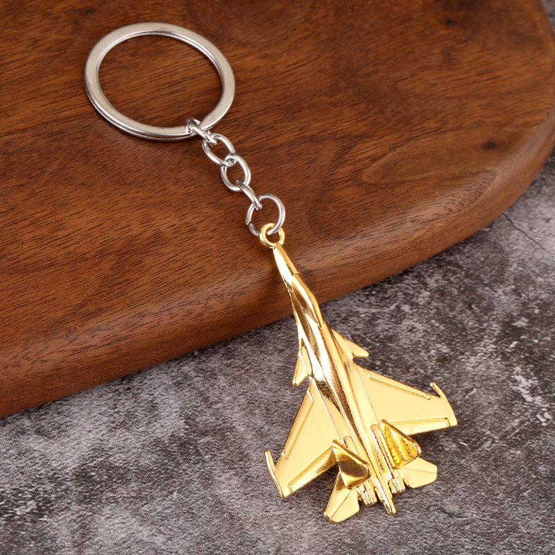 Wholesale Alloy Airplane Model Keychain