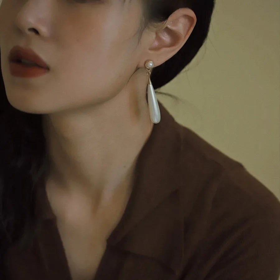 Wholesale Pearl Face Slimming Earrings