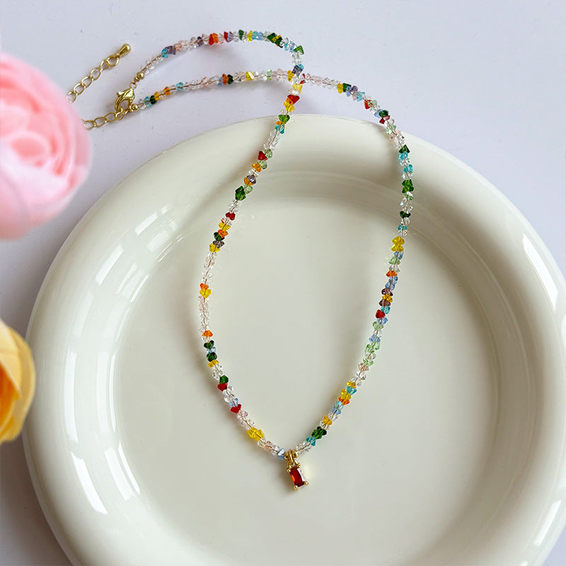 Wholesale Colorful Beaded Necklace