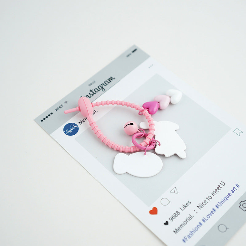 Wholesale cute cartoon acrylic keychains