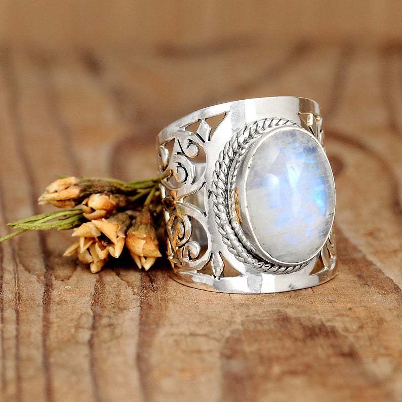 Wholesale Alloy Geometry Opal Ring