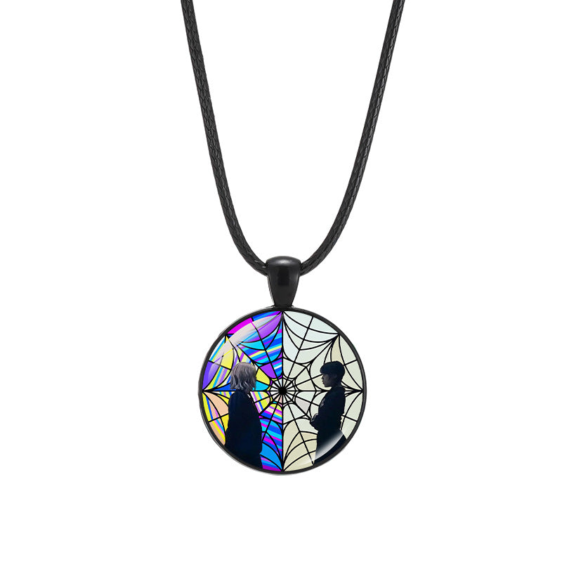 Wholesale Zinc alloy American TV series necklace