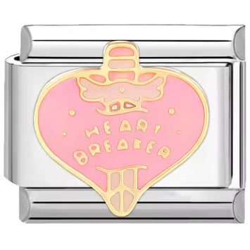 Wholesale Italian Charm Bracelet 9mm DIY Splicing English Style Stainless Steel Composable Bracelet