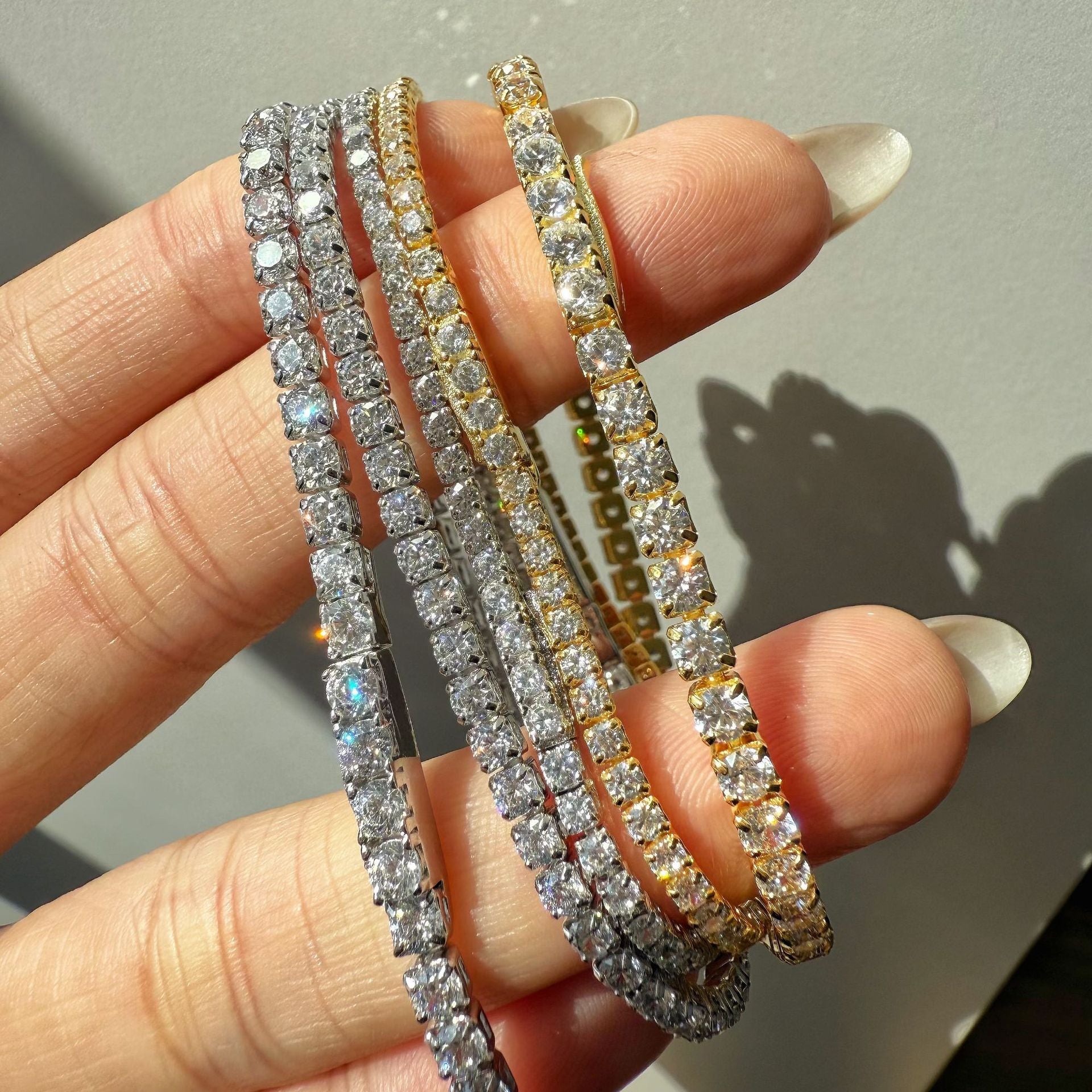 Wholesale Trendy Women S Sterling Silver Zircon Tennis Bracelet Jewelry Accessory For Everyday Wear And Resale