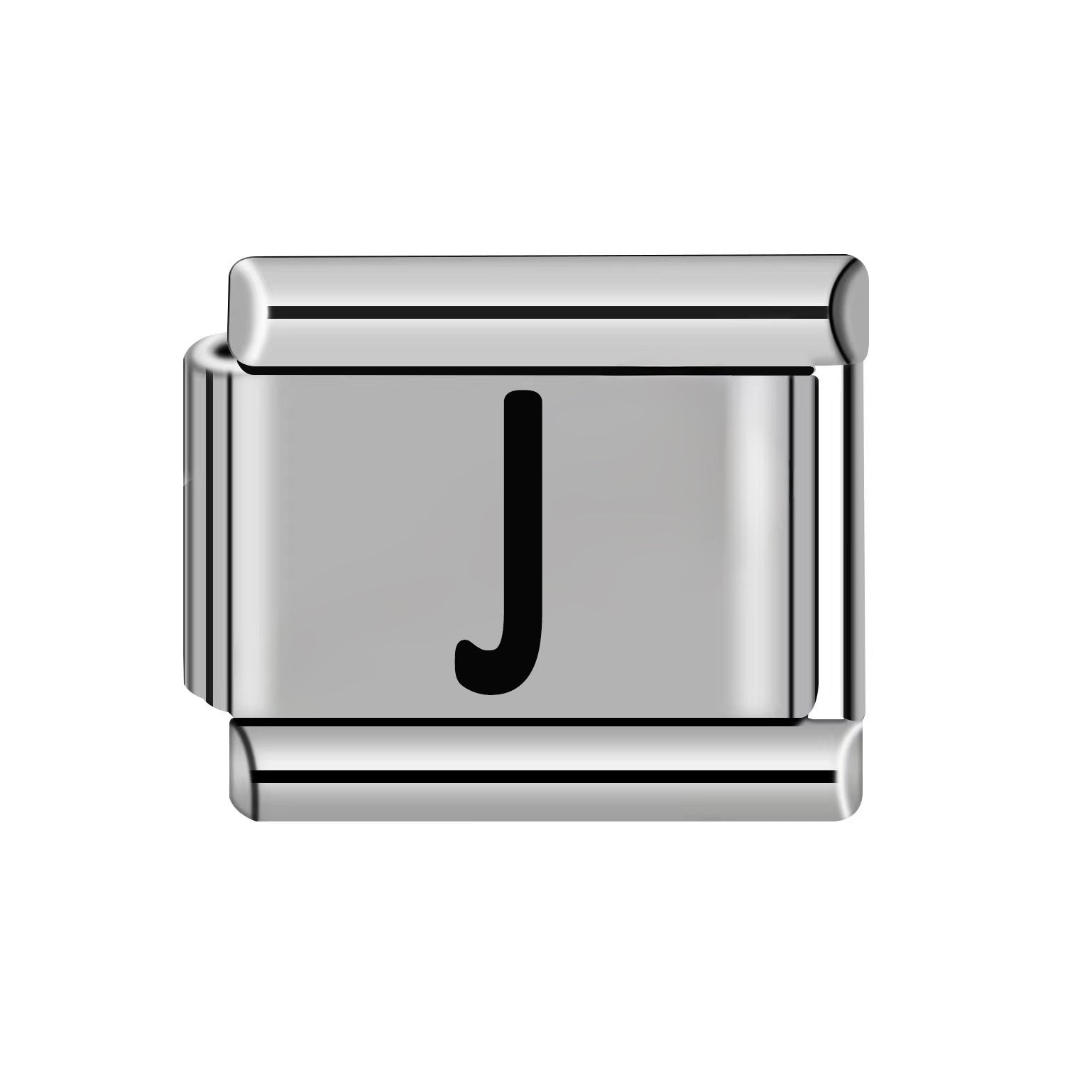 Wholesale 10pcs Italian Charm Bracelet 9mm DIY Splicing Removable Stainless Steel Letter Composable Bracelet ACC-BT-XY051