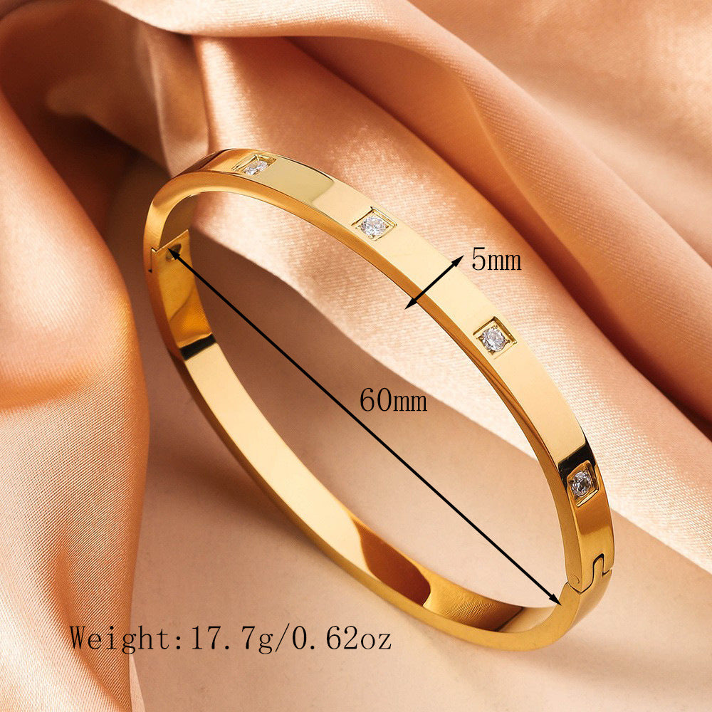 Wholesale New Style Titanium Steel Bracelet  ACC-BT-Ruif014