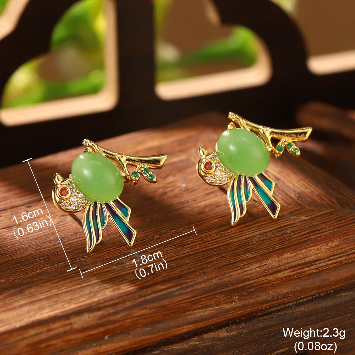 Wholesale Butterfly Pattern Pearl Drop Oil Gradient Flower Necklace Ring Earring Set