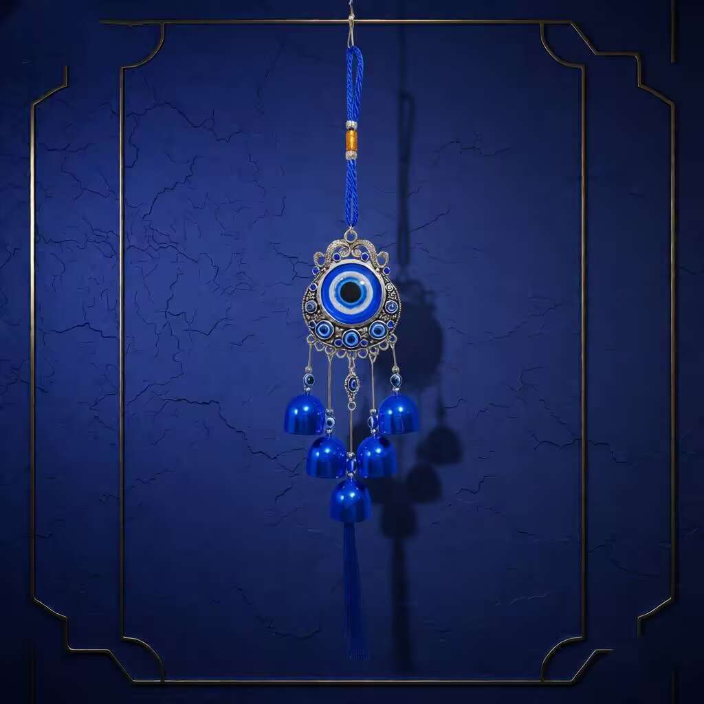 Wholesale Blue Demon Eye Wind Chime