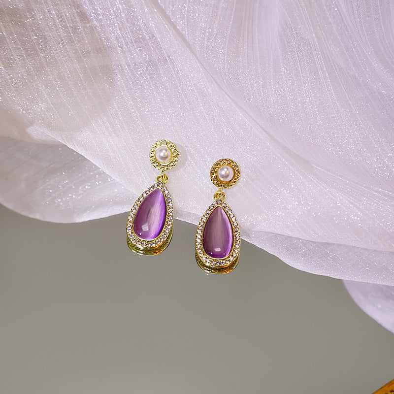 Wholesale Silver needle earrings