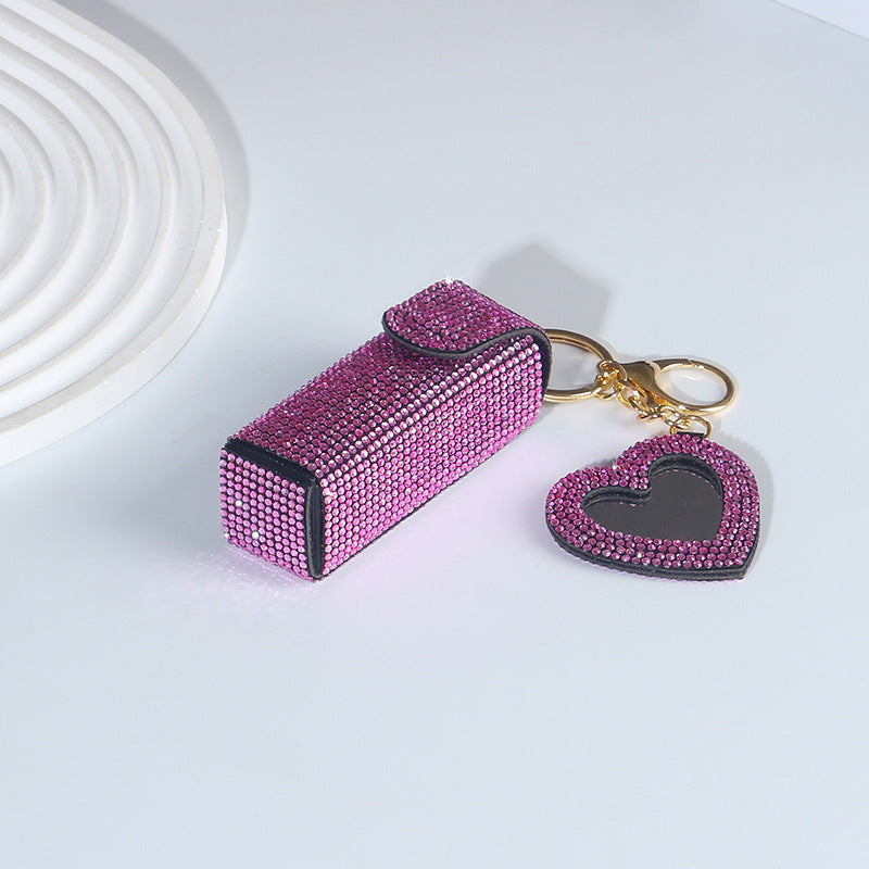 Wholesale Portable Lipstick Bag Keychains ACC-KC-RuiJie006