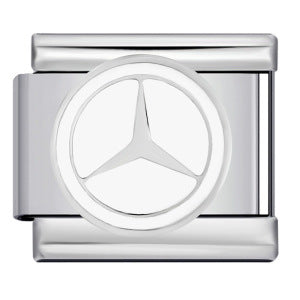 Wholesale Italian Charm Bracelet 9mm DIY Car Logo Series   Creative Stainless Steel Composable Bracelet