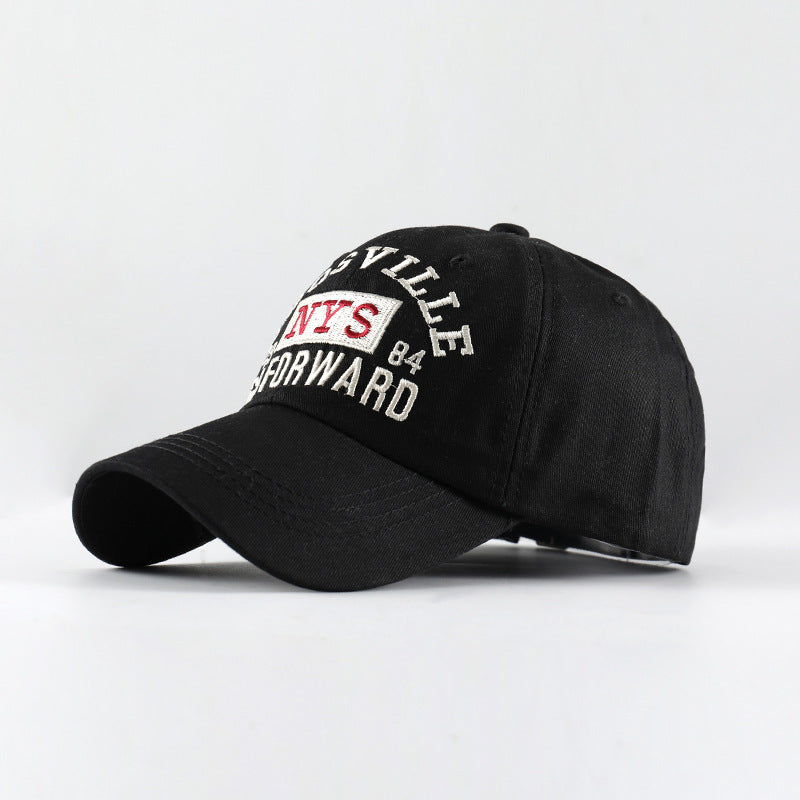 Wholesale Embroidered NYS Cotton Baseball Cap Adjustable Unisex Sun Hat Trendy Fashion Accessory For Gift And Boutique Resale
