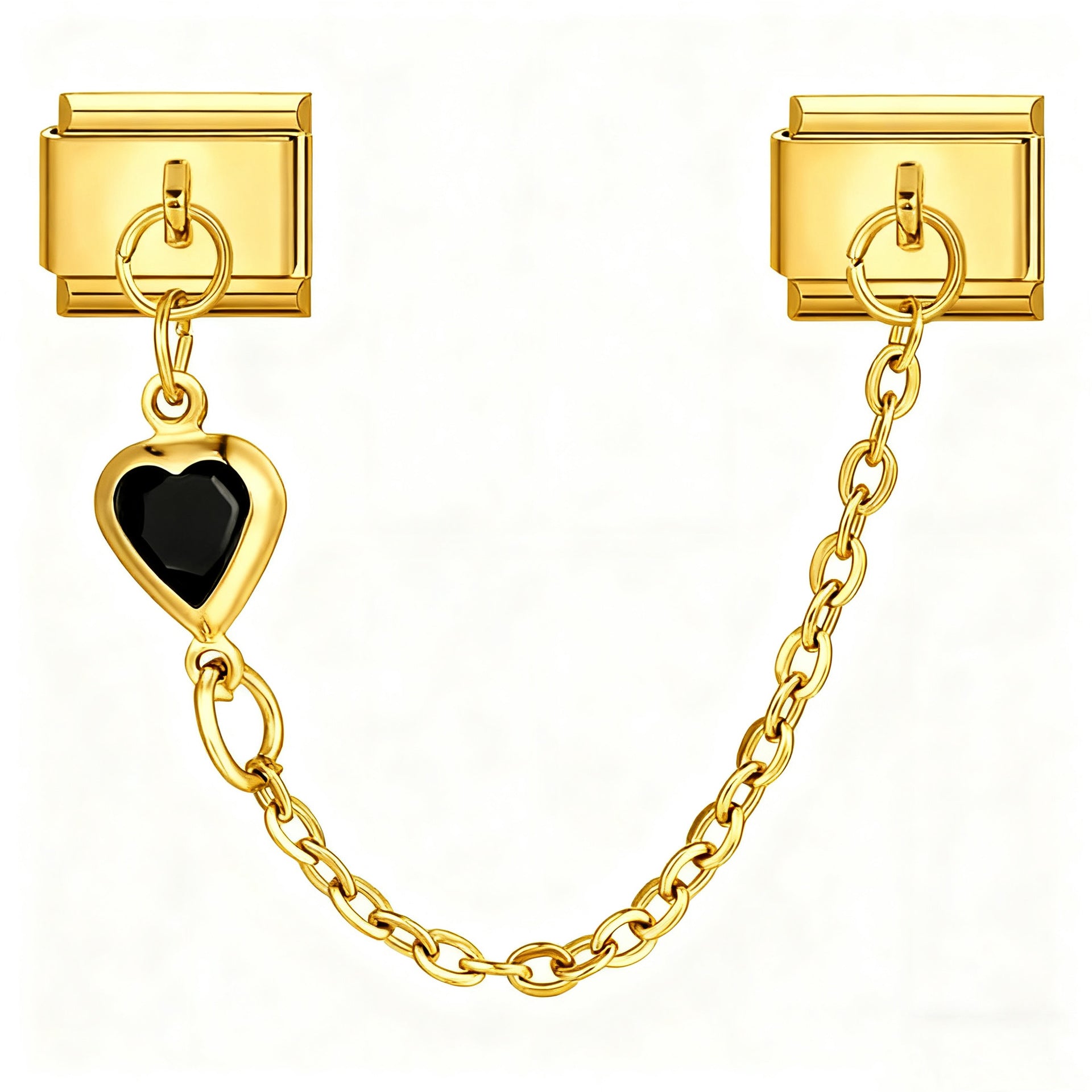 Wholesale Italian Modular Bracelet Heart Pendant DIY Composable Bracelet Charms DIY Bracelets