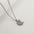 Wholesale  26 English letter necklace  titanium steel bubble smooth letter pendant clavicle chain
