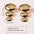 Wholesale light luxury  exaggerated earrings geometric stainless steelearrings