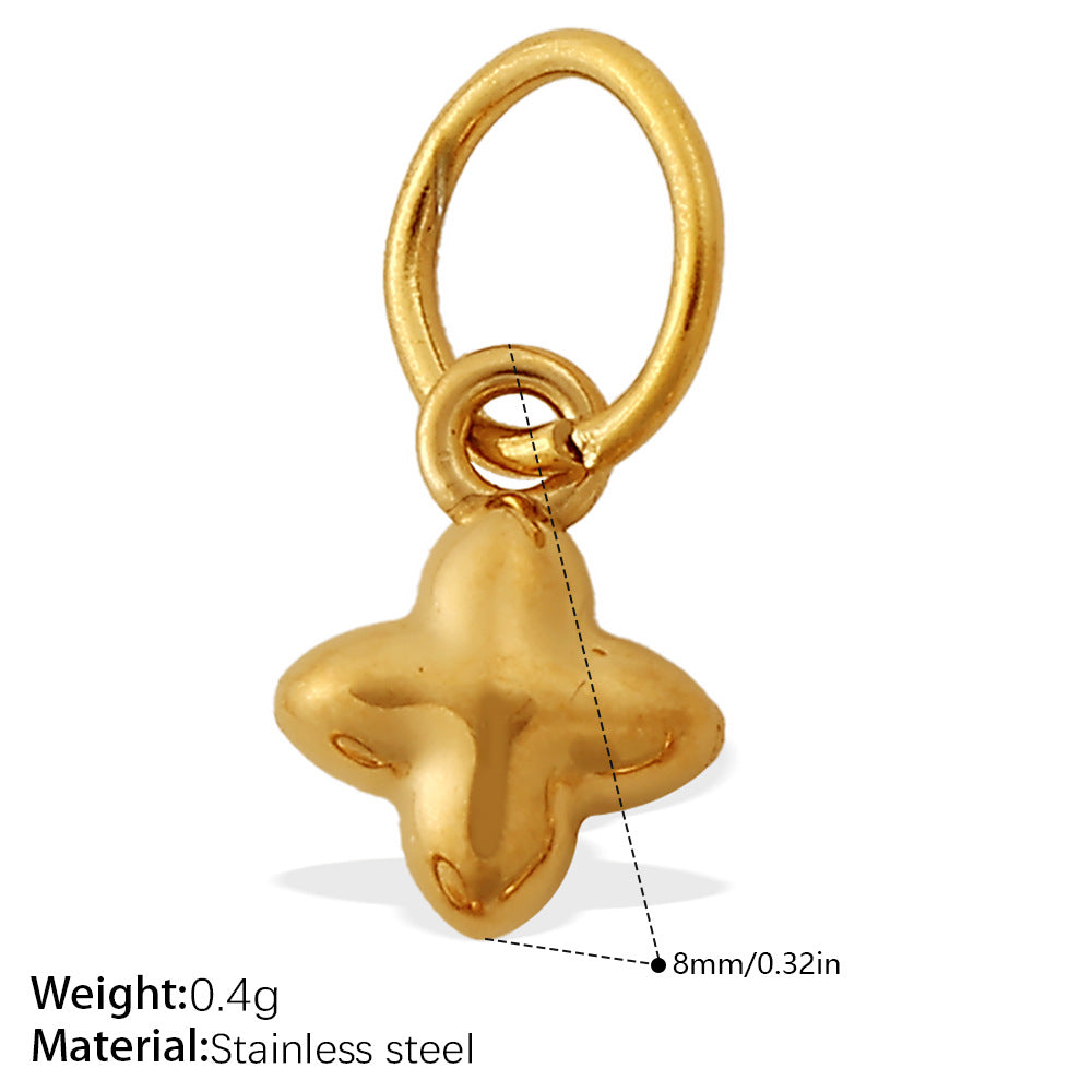 Wholesale Personalized Creative Ins Diamond Star Stainless Steel Pendant