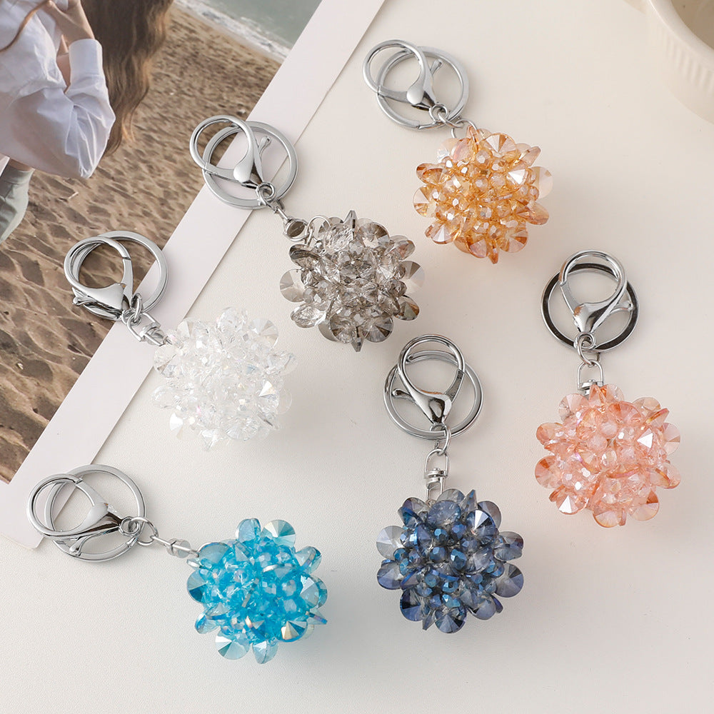 Wholesale Crystal Ball Car Metal Keychain ACC-KC-CH059