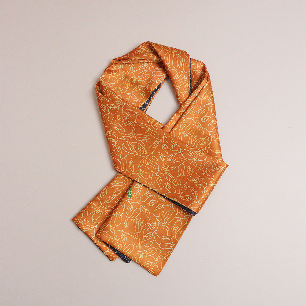 Wholesale  High-end Gift Suit Shirt Silk Scarf