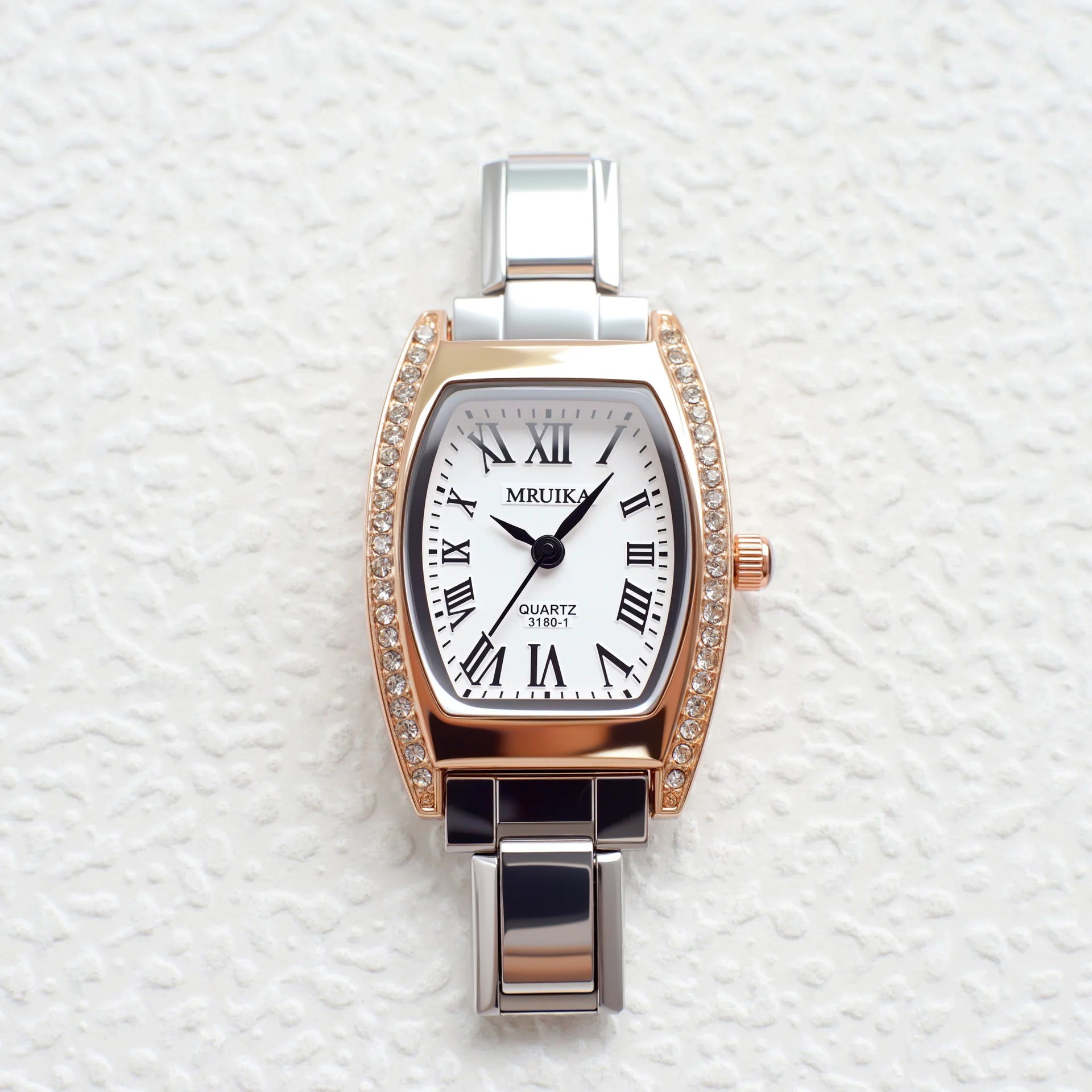 Wholesale Italian Charm Bracelet Quartz Watch Stainless Steel Composable Bracelet