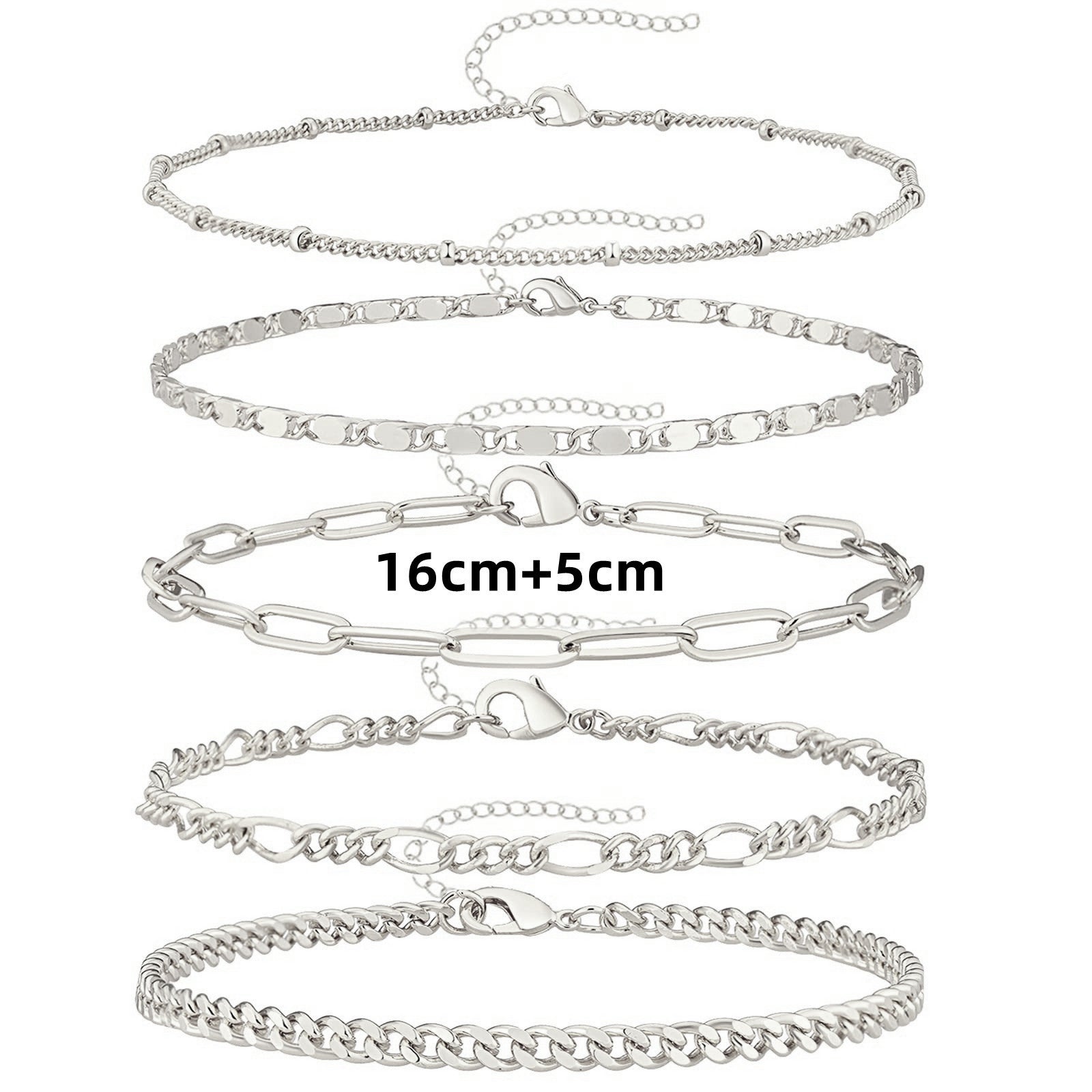 Wholesale Geometric Gold 5-Piece Stackable Bracelet Set – Chic Jewelry Accessory for Women Gift Boutique Resale