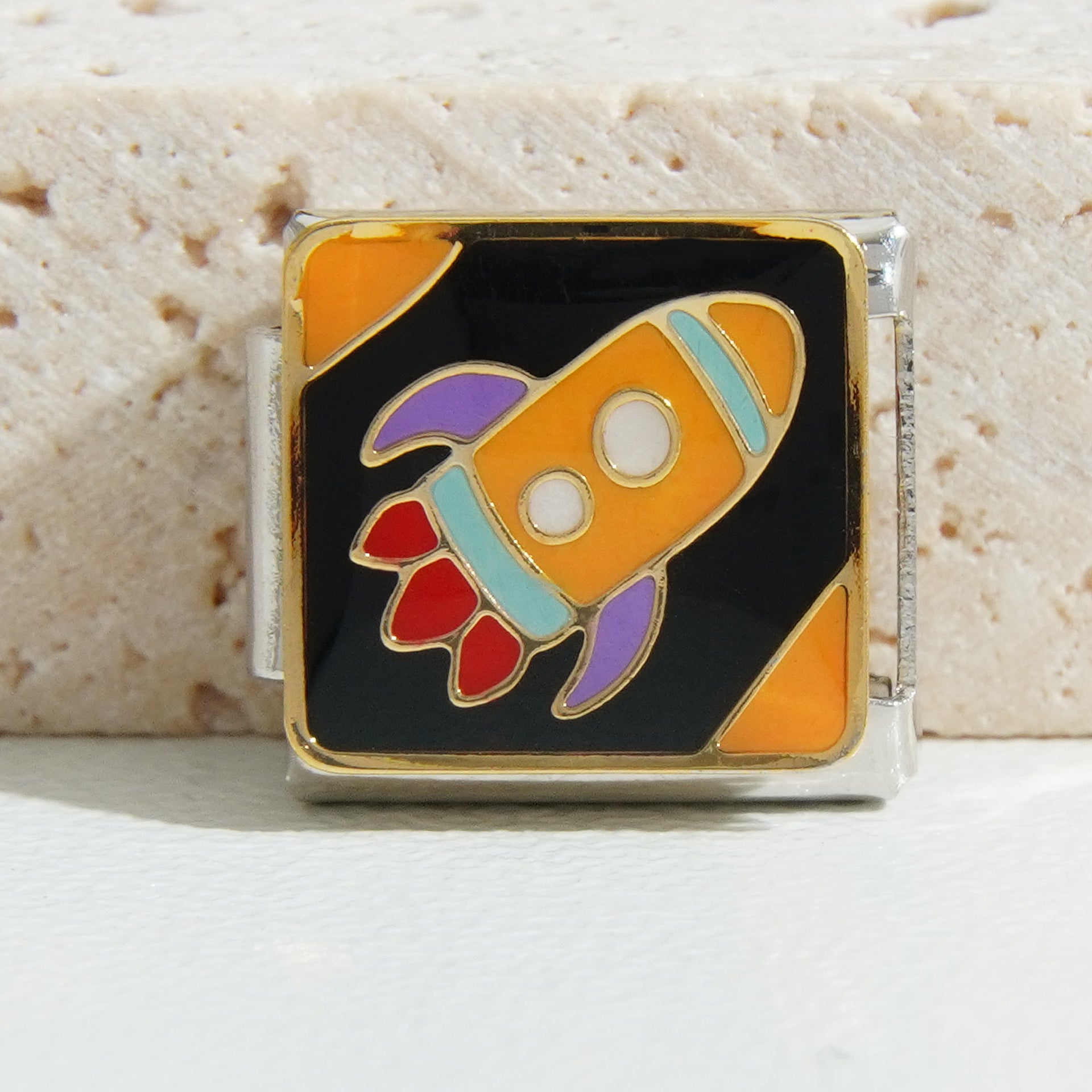 Wholesale Italian Charm Bracelet 9mm DIY Splicing Cute Creative Stainless Steel Composable Bracelet