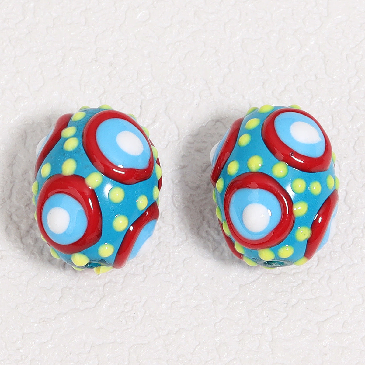 Wholesale  Hand-painted glass Focal Beads DIY Bead Accessories