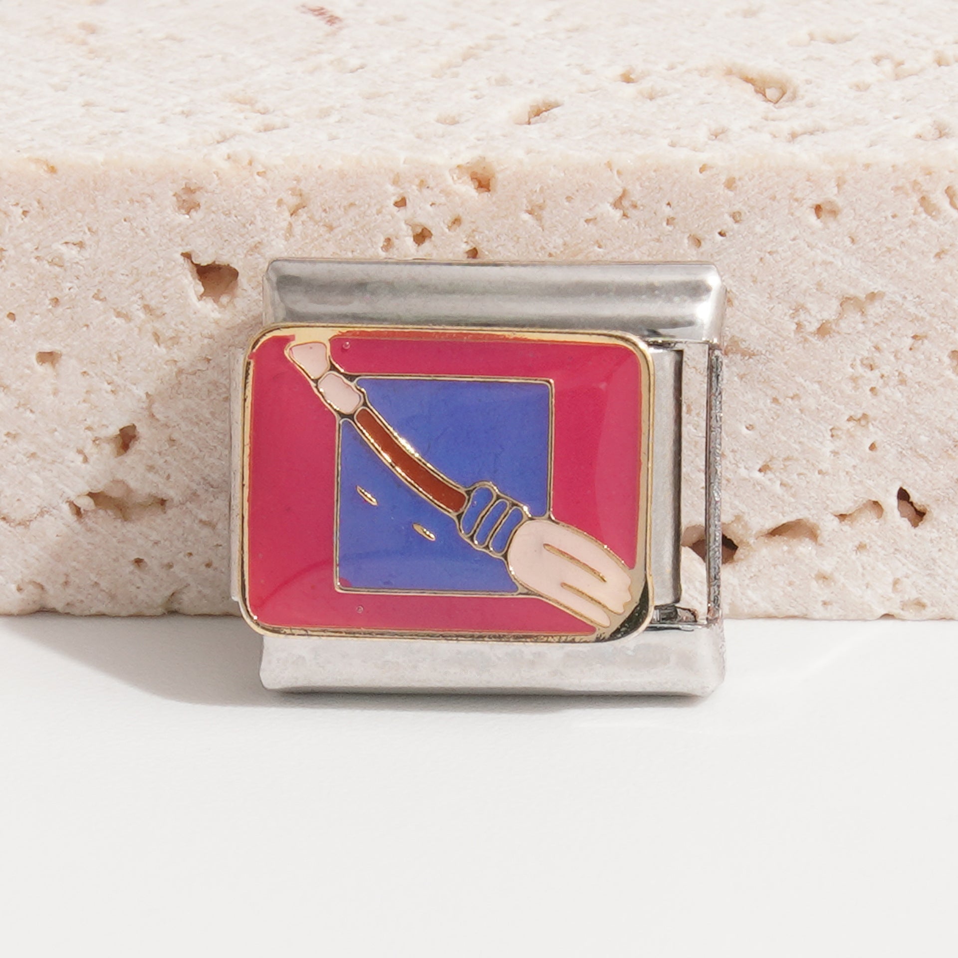 Wholesale Italian Charm Bracelet 9mm DIY Splicing Halloween Stainless Steel Composable Bracelet