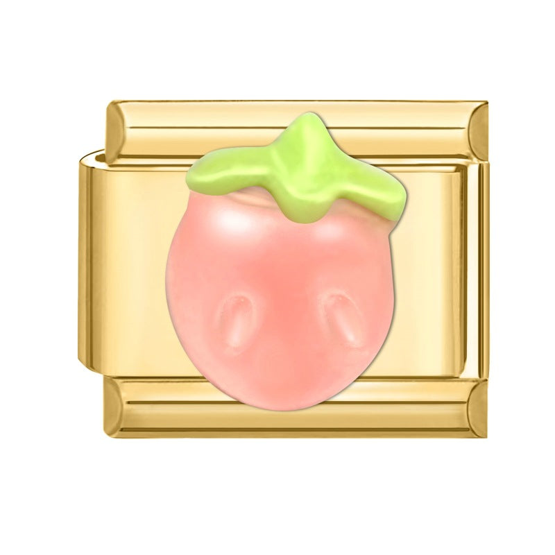 Wholesale Italian Charm Bracelet 9mm DIY Splicing Cute Creative Stainless Steel Composable Bracelet