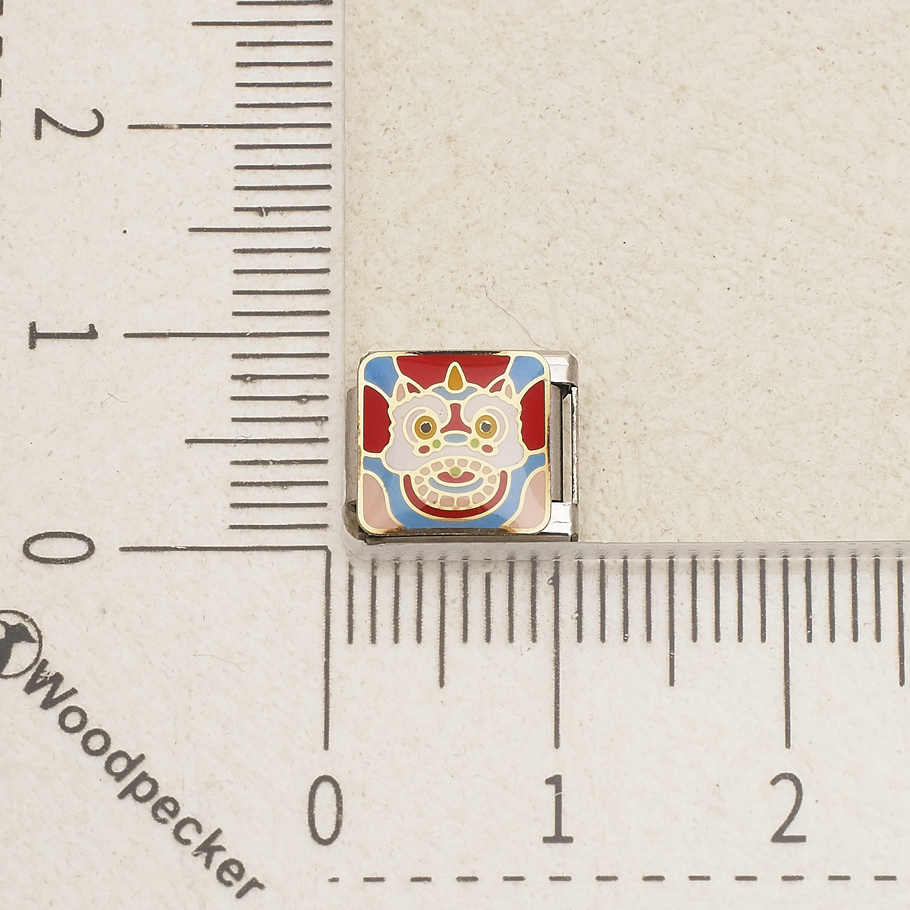 Wholesale Stainless Steel Electroplated Chinese Style Panda Lion Dance Koi Modular DIY Bracelet Charm Fashion Jewelry Gift