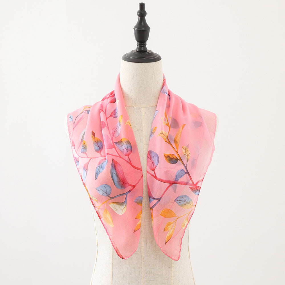 Wholesale Leopard print large square scarf