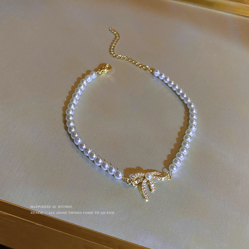 Wholesale Vintage Pearl Bracelet Cat's Eye Bracelet ACC-BT-Hank001