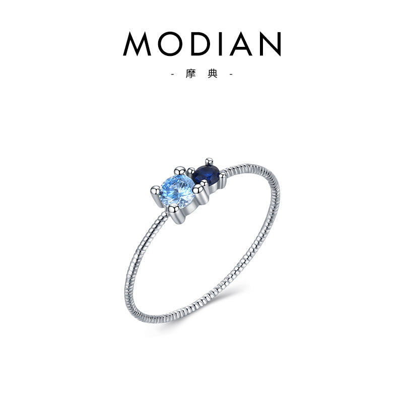 Wholesale 925 Sterling Silver Ring Set ACC-RS-MoDian001