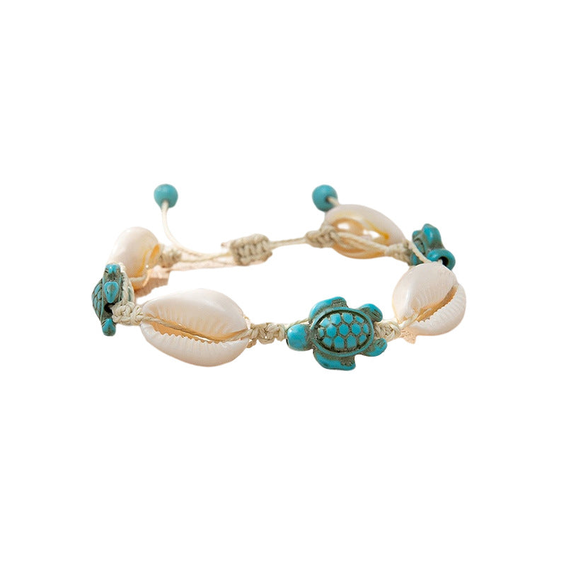 Wholesale Ocean Style Cartoon Shell Necklace Bracelet ACC-NE-XLH001