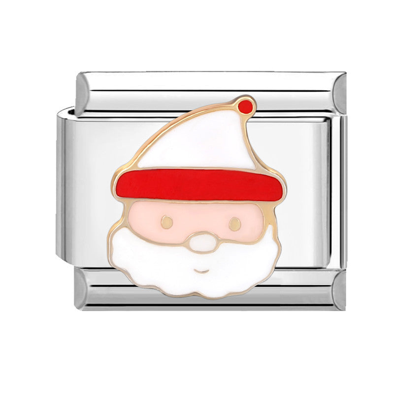 Wholesale Italian Module Creative Stylish Free DIY Cartoon Fashion Christmas Bracelet