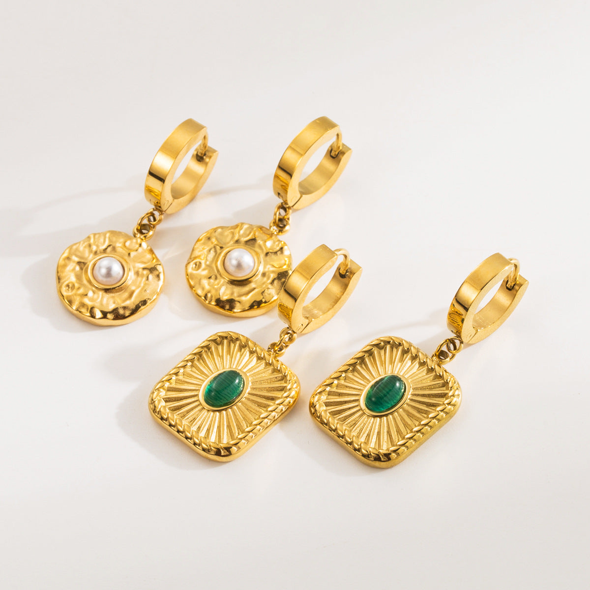 Wholesale Vintage Stainless Steel Earrings ACC-ES-BP001