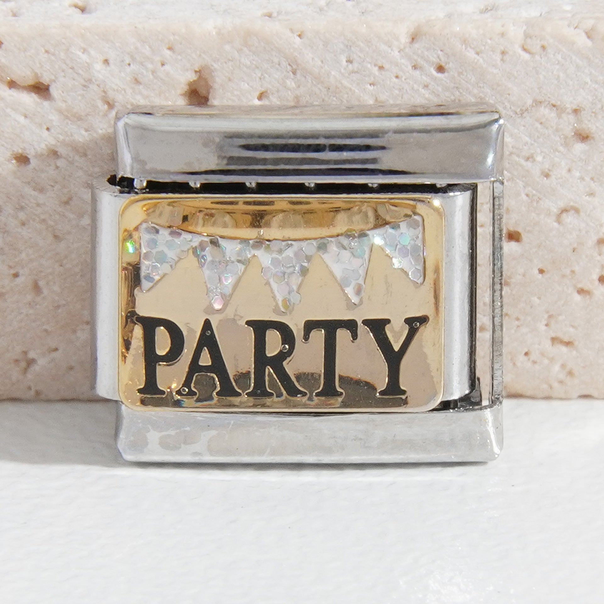 Wholesale Italian Charm Bracelet 9mm DIY Splicing Billiard Series Stainless Steel Composable Bracelet