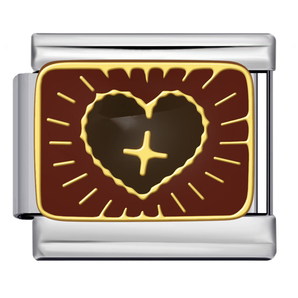 Wholesale Italian modularMedieval-style  titanium steel  DIY bracelet