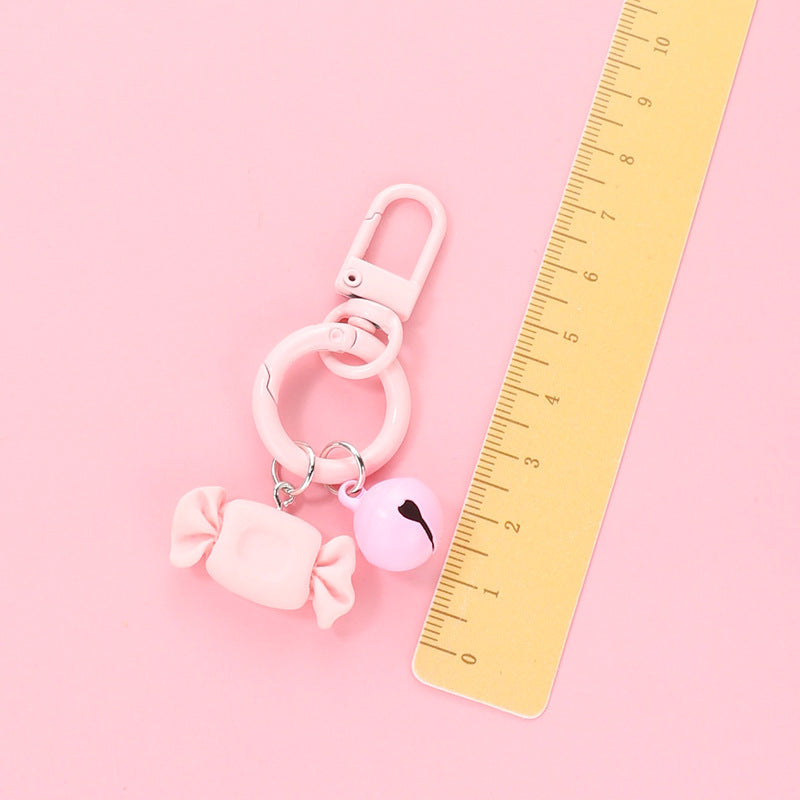 Wholesale Resin Candy Colored Bow Keychain ACC-KC-HuiMei005