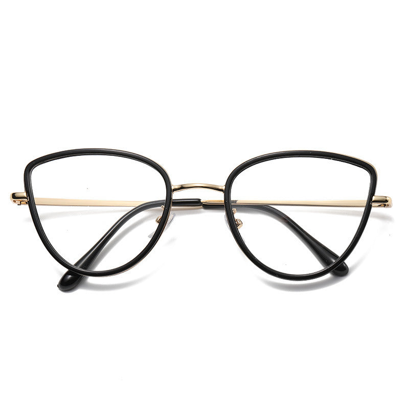 Wholesale Optical Glasses for Women Retro Plain Glasses Anti-blue Light Glasses Vintage ACC-SG-Dingc007
