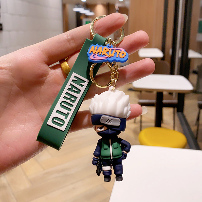 Wholesale Cartoon Anime PVC Soft Glue Keychain Cute Keychain ACC-KC-ErLu016