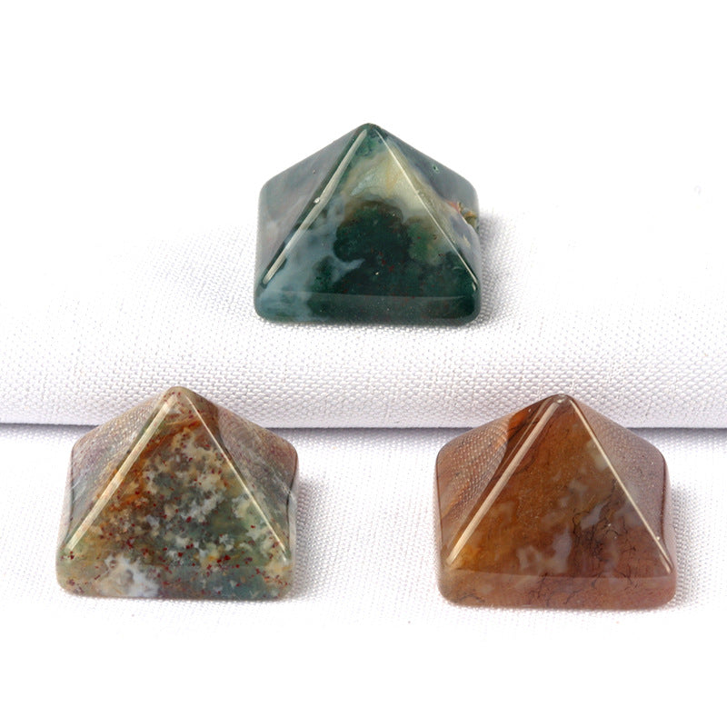 Wholesale Natural Crystal Semi-precious Stone Pyramid ACC-DS-KeSuo002