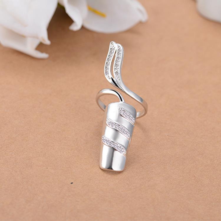 Wholesale creative open knuckle ring nail ring