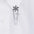 Wholesale Light Luxury Snowflake Tassel Chain Brooch
