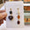 Wholesale coffee bread simulation handmade lye water food play cute earrings
