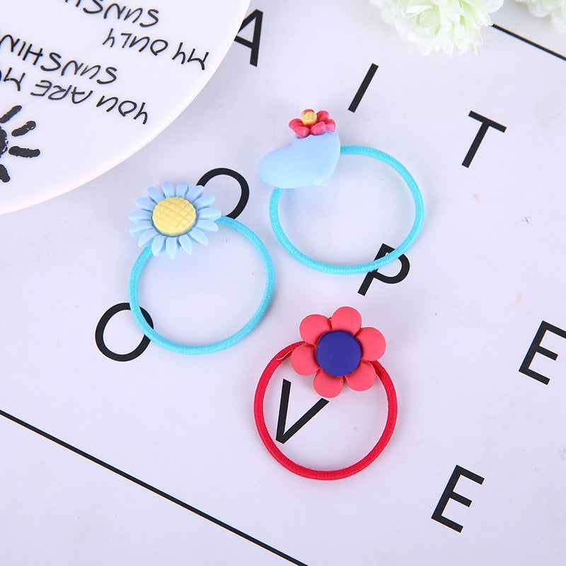 Wholesale cat cute cartoon princess hair tie