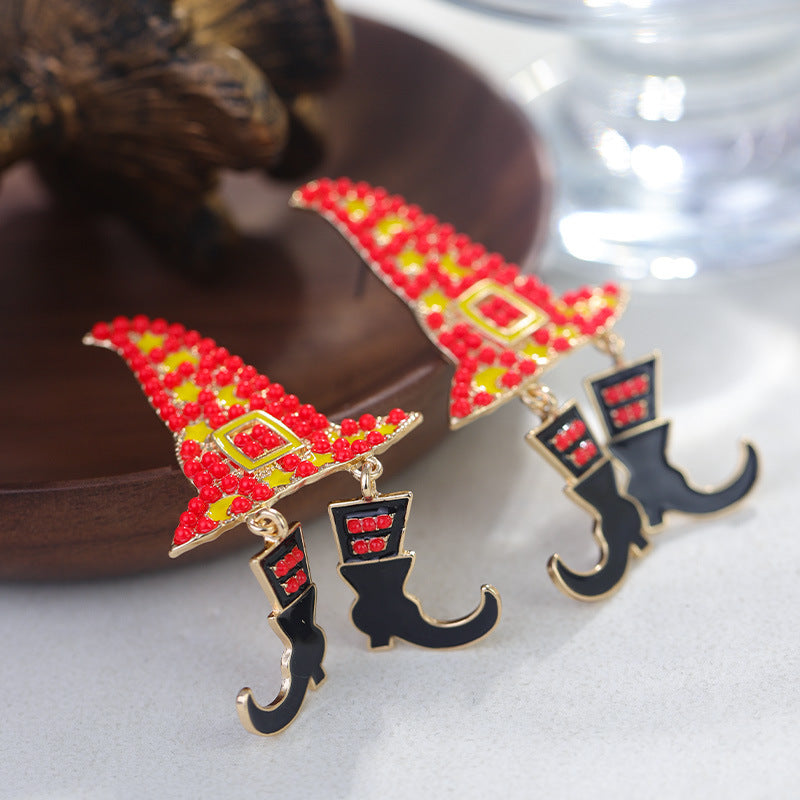 Wholesale Halloween Ghost Earrings  ACC-ES-RuLong016