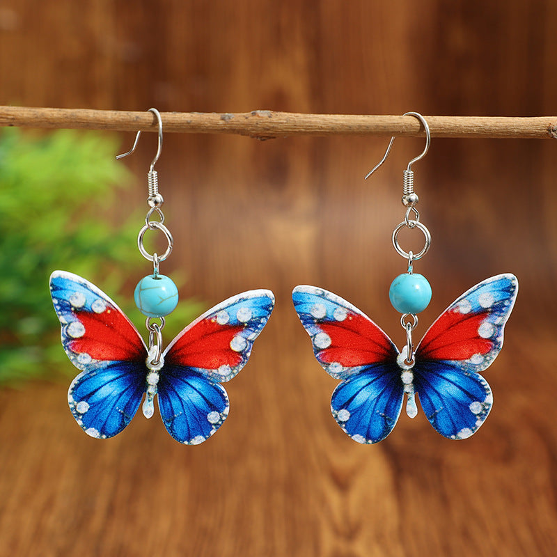 Wholesale Butterfly Themed Vintage Style Earrings