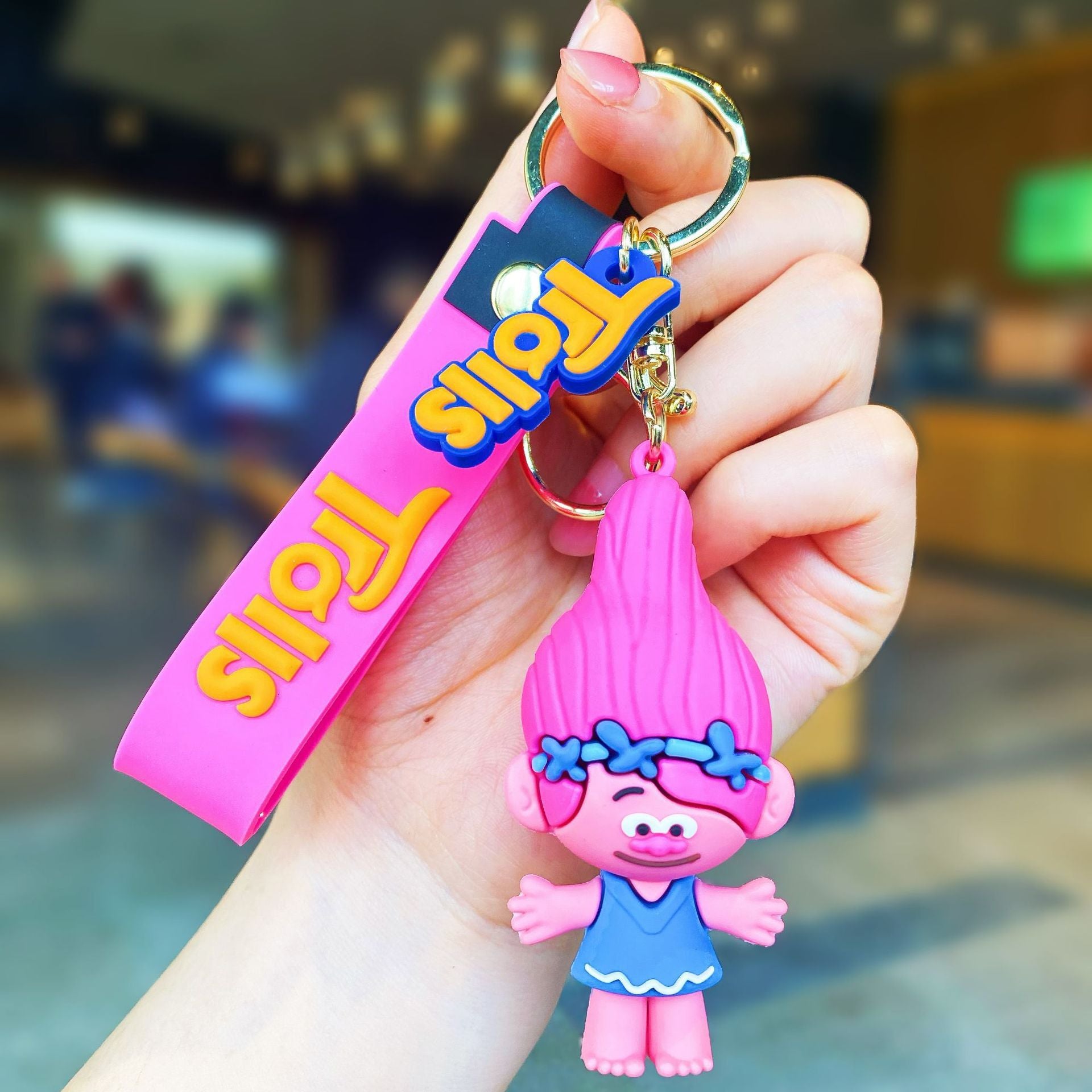 Wholesale Cartoon Cute Anime Silicone Keychains ACC-KC-MingTian004